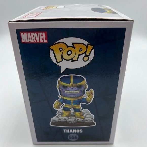 Funko Pop Marvel 556 Thanos Deluxe 80 Years Edition Bobble Head Figure NWT - Picture 5 of 7
